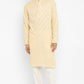 Chikankari Kurta Set With Motif Mirror Embroidery