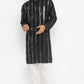 Panel Designed Sequin Embroidery Kurta Set