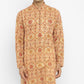 Formal Printed Kurta With Sequin Embroidery