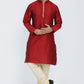 Mens Raw Silk Kurta Pyjama Set