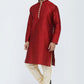 Mens Raw Silk Kurta Pyjama Set