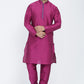 Mens Raw Silk Kurta Pyjama Set