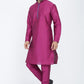 Mens Raw Silk Kurta Pyjama Set