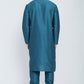 Mens Raw Silk Kurta Pyjama Set