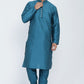 Mens Raw Silk Kurta Pyjama Set