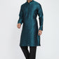 Mens Jacquard Silk Kurta Pyjama Set