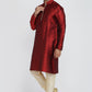 Mens Jacquard Silk Kurta Pyjama Set