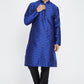 Mens Jacquard Silk Kurta Pyjama Set