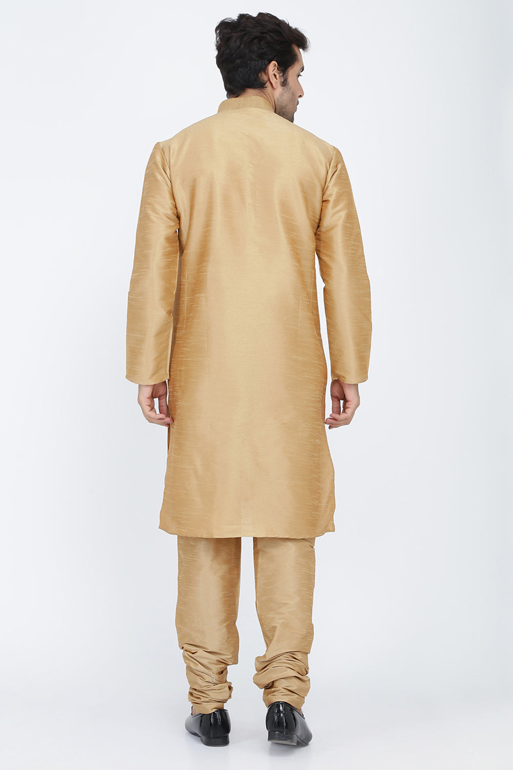 Mens Raw Silk Kurta Pyjama Set