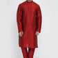 Mens Raw Silk Kurta Pyjama Set