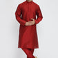 Mens Raw Silk Kurta Pyjama Set