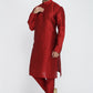 Mens Raw Silk Kurta Pyjama Set