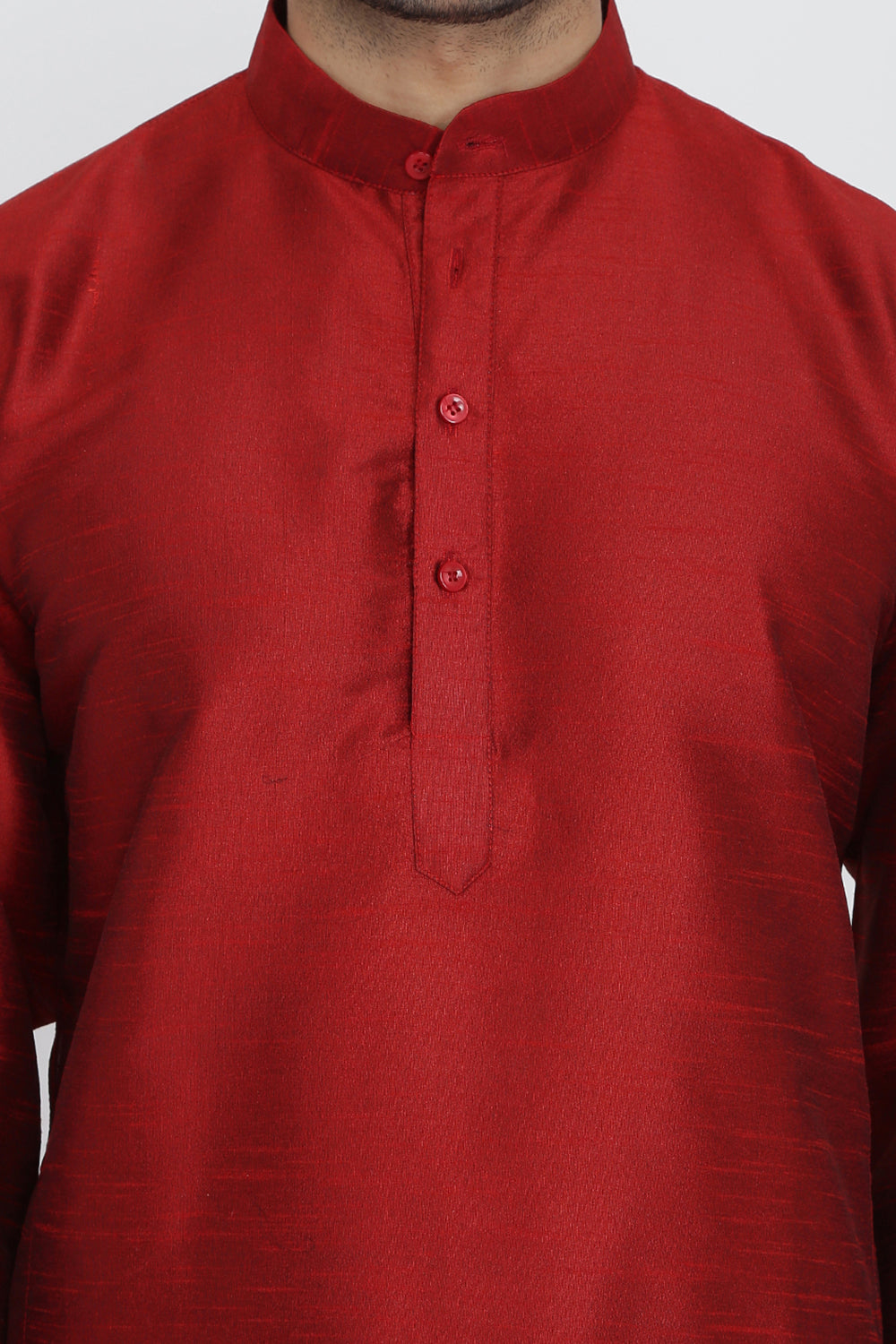 Mens Raw Silk Kurta Pyjama Set