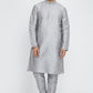 Mens Raw Silk Kurta Pyjama Set