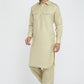 Mens Cotton Pathani Suit Set