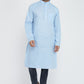 Mens Mandarin Collar Casual Kurta