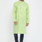 Mens Mandarin Collar Casual Kurta