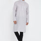 Mens Mandarin Collar Casual Kurta