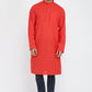 Mens Mandarin Collar Casual Kurta