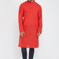 Mens Mandarin Collar Casual Kurta