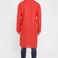 Mens Mandarin Collar Casual Kurta