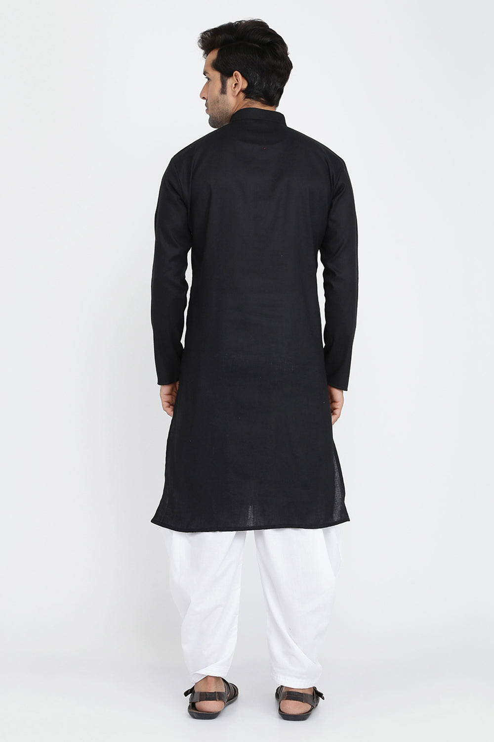 Mens Cotton Kurta And Salwar Set