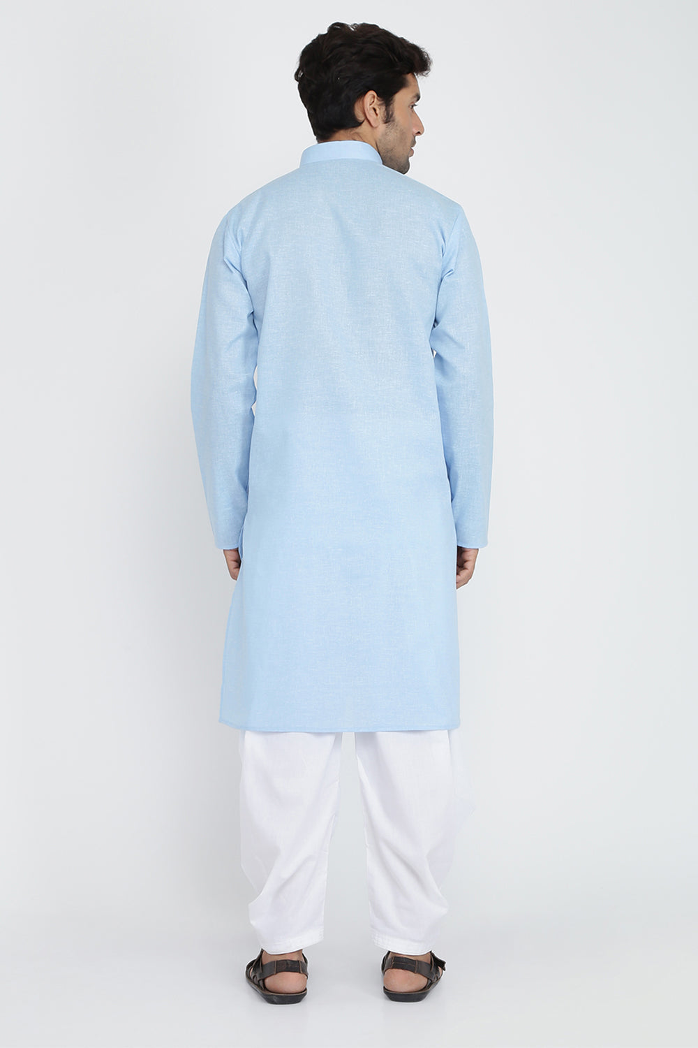 Mens Cotton Kurta And Salwar Set