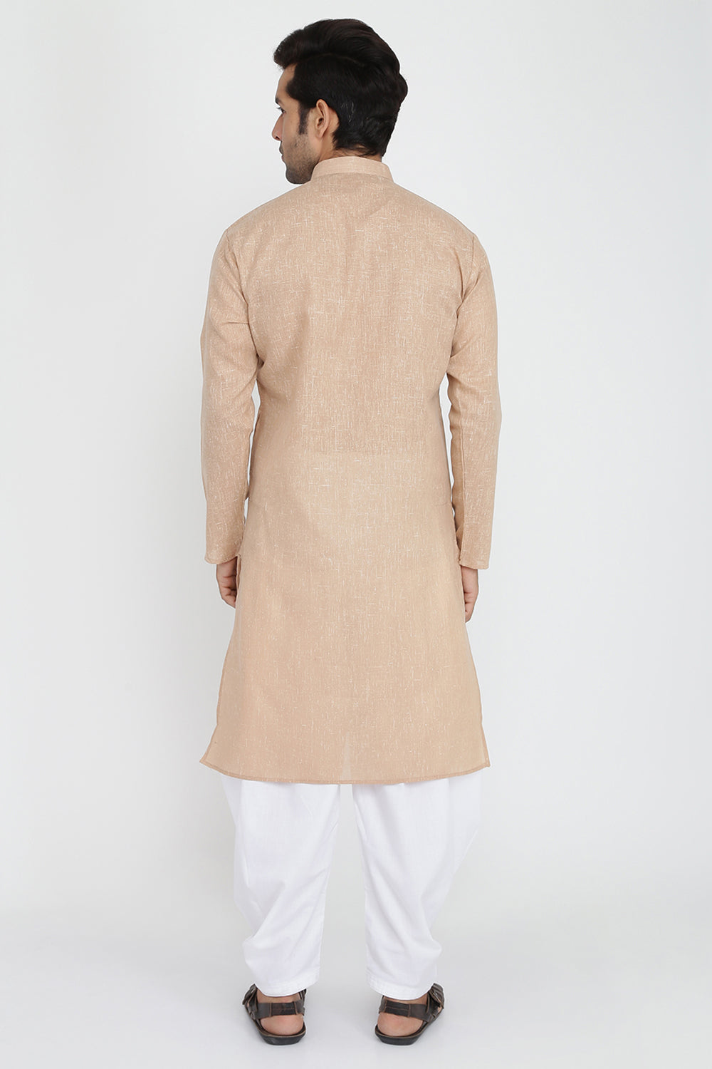 Mens Cotton Kurta And Salwar Set