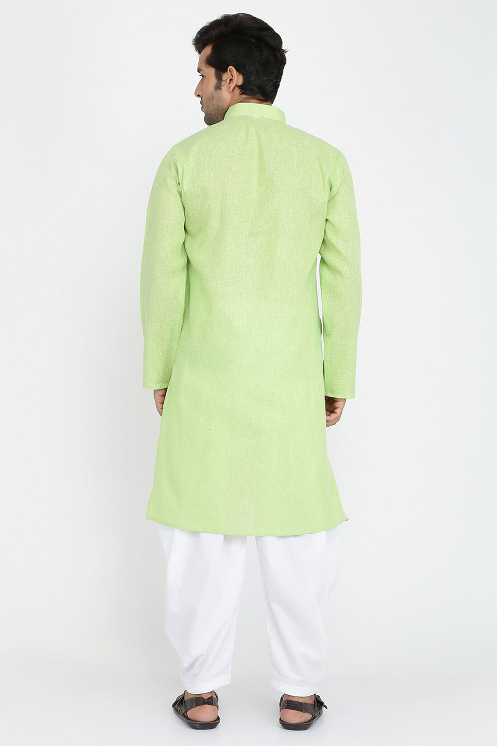 Mens Cotton Kurta And Salwar Set