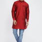 Mens Silk Blend Pathani Kurta