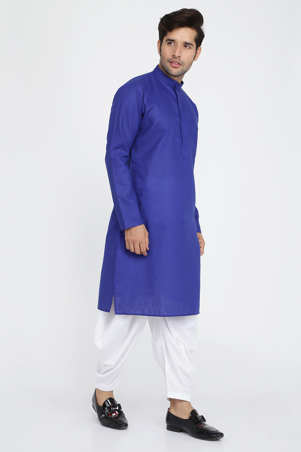 Mens Cotton Kurta And Salwar Set