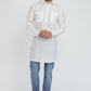 Mens Silk Blend Pathani Kurta