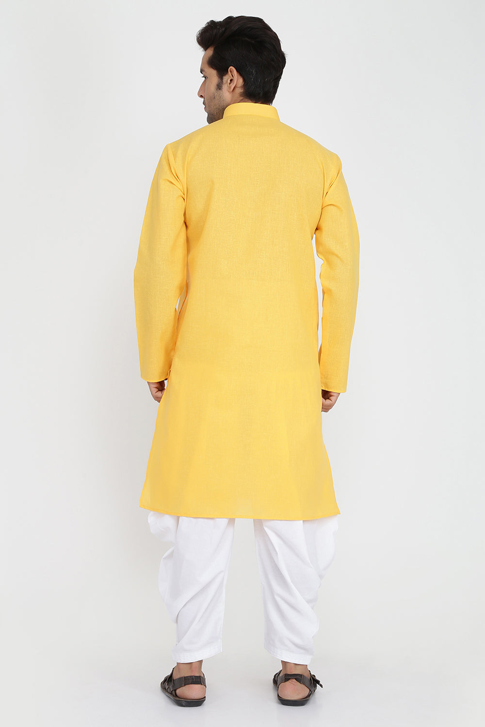 Mens Cotton Kurta And Salwar Set