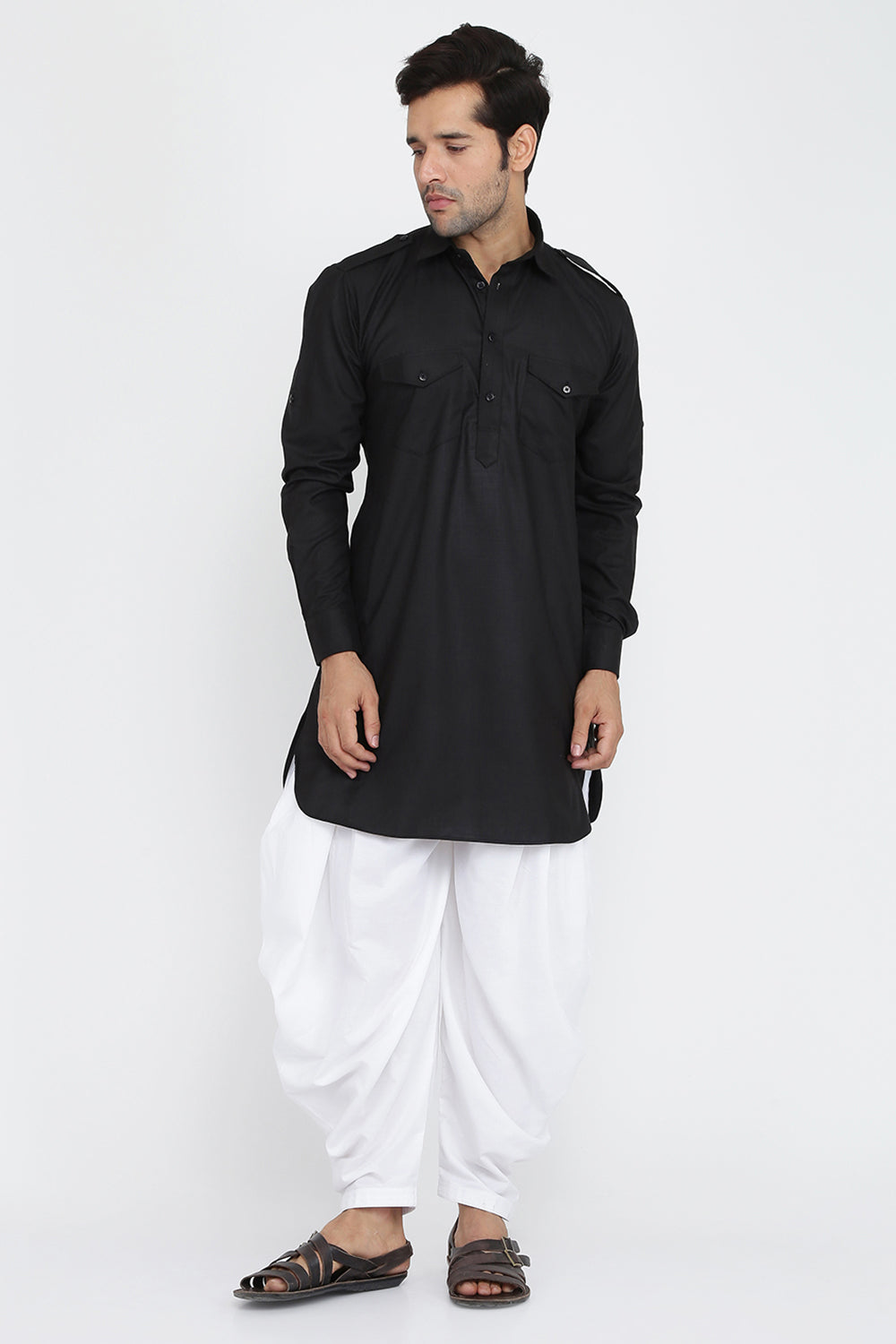 Mens Pathani Kurta And Salwar Set