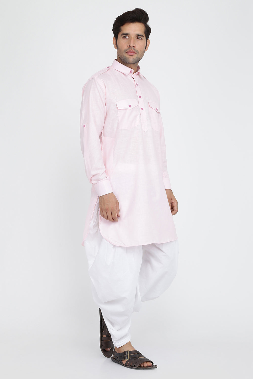 Mens Pathani Kurta And Salwar Set