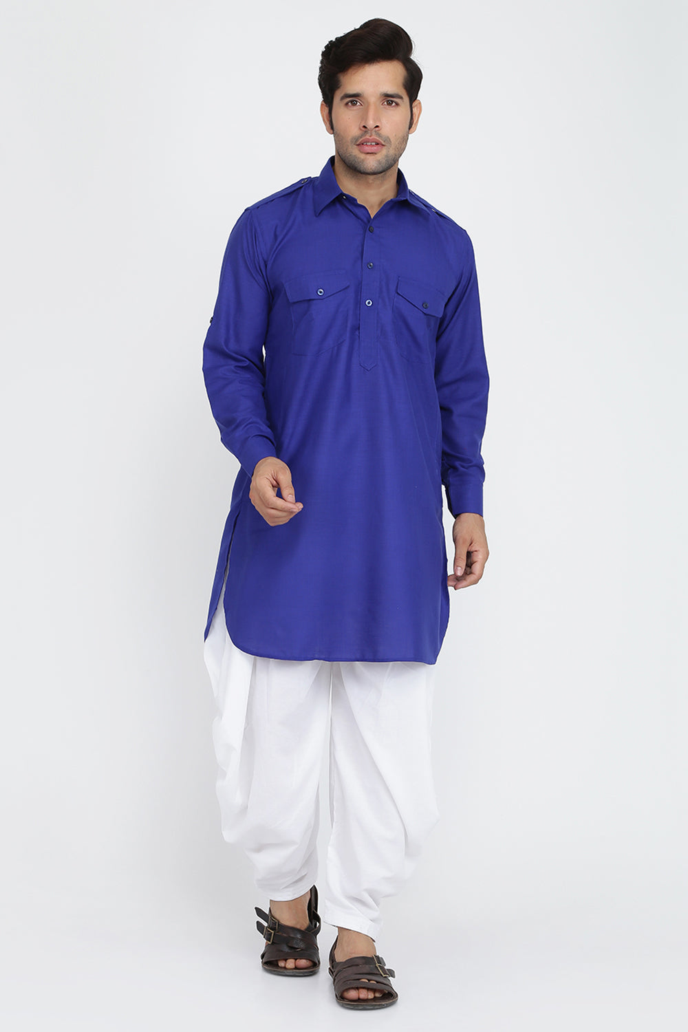 Mens Pathani Kurta And Salwar Set