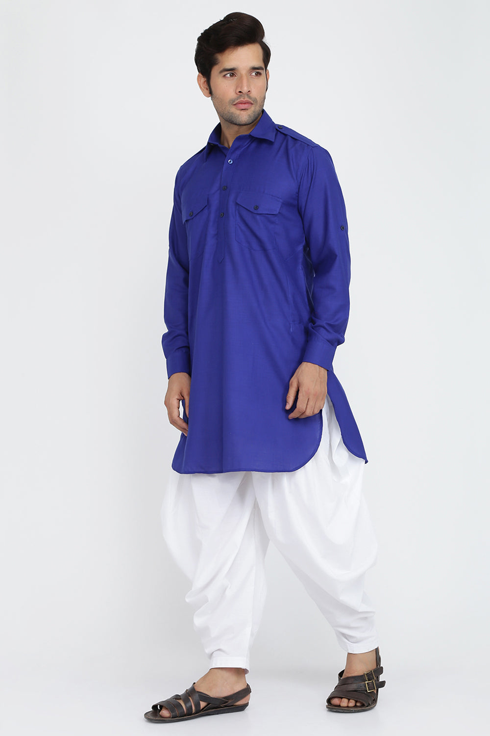 Mens Pathani Kurta And Salwar Set