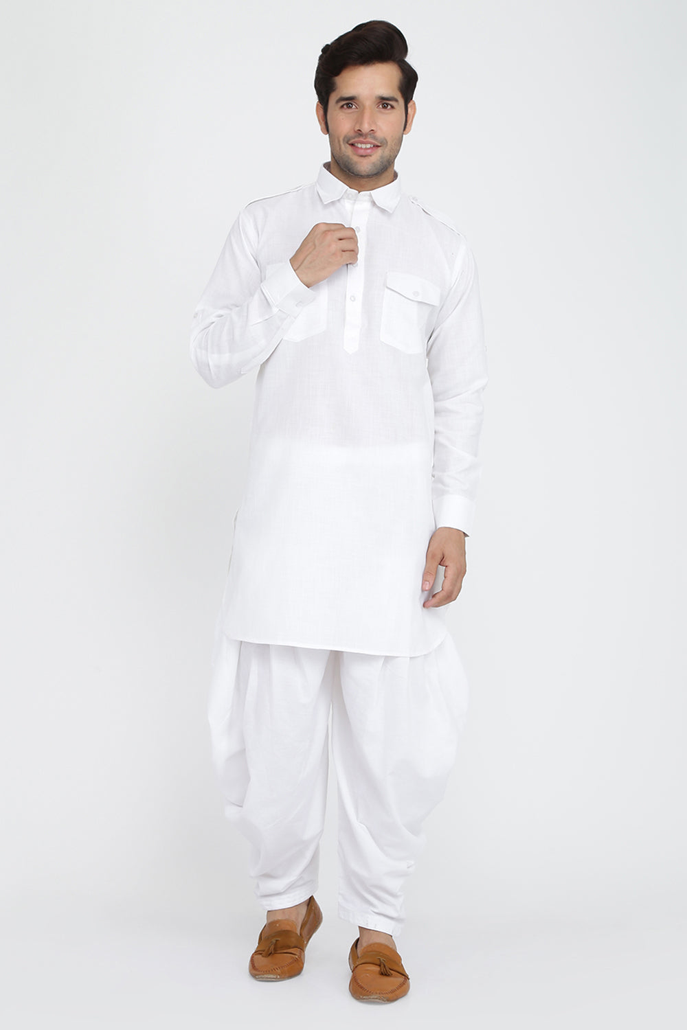 Mens Pathani Kurta And Salwar Set