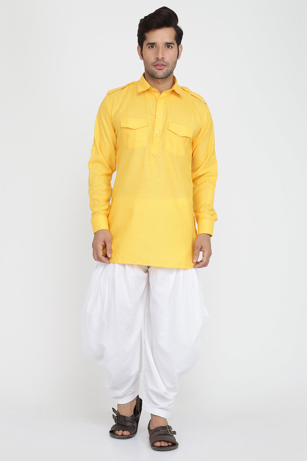 Mens Pathani Kurta And Salwar Set