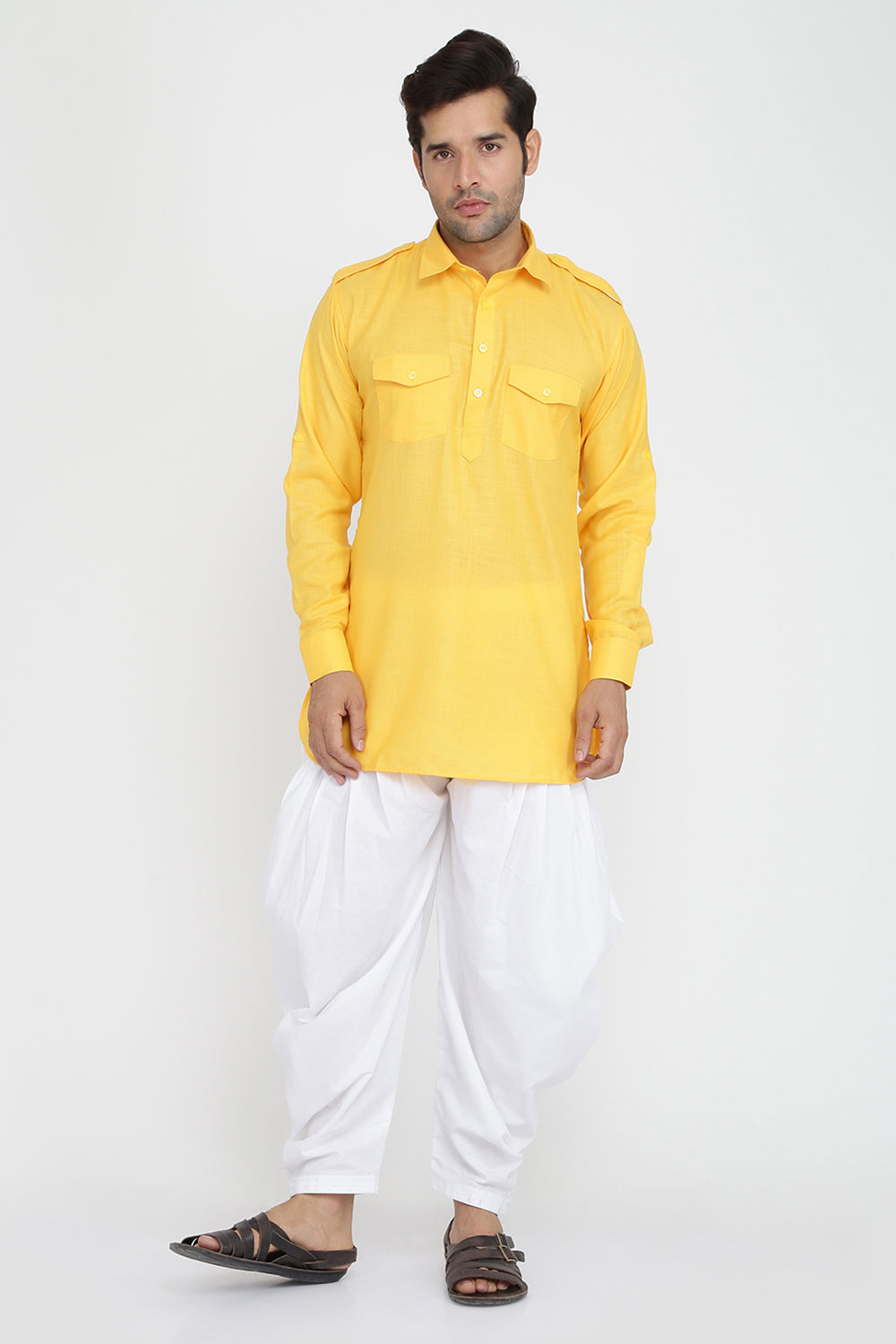 Mens Pathani Kurta And Salwar Set