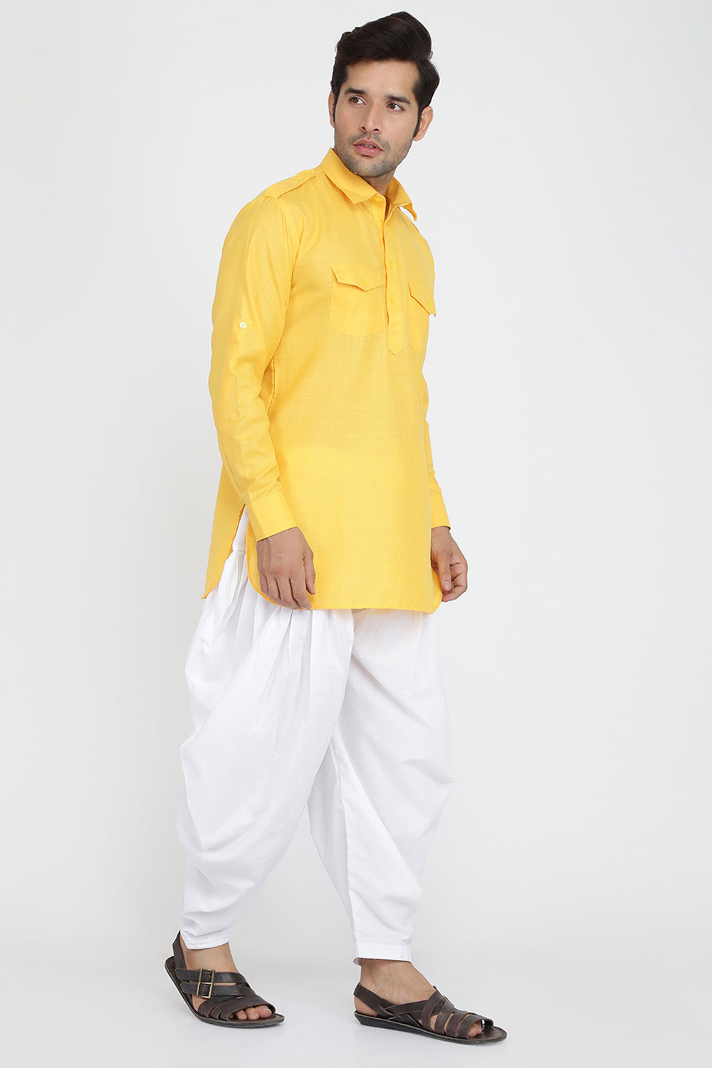 Mens Pathani Kurta And Salwar Set