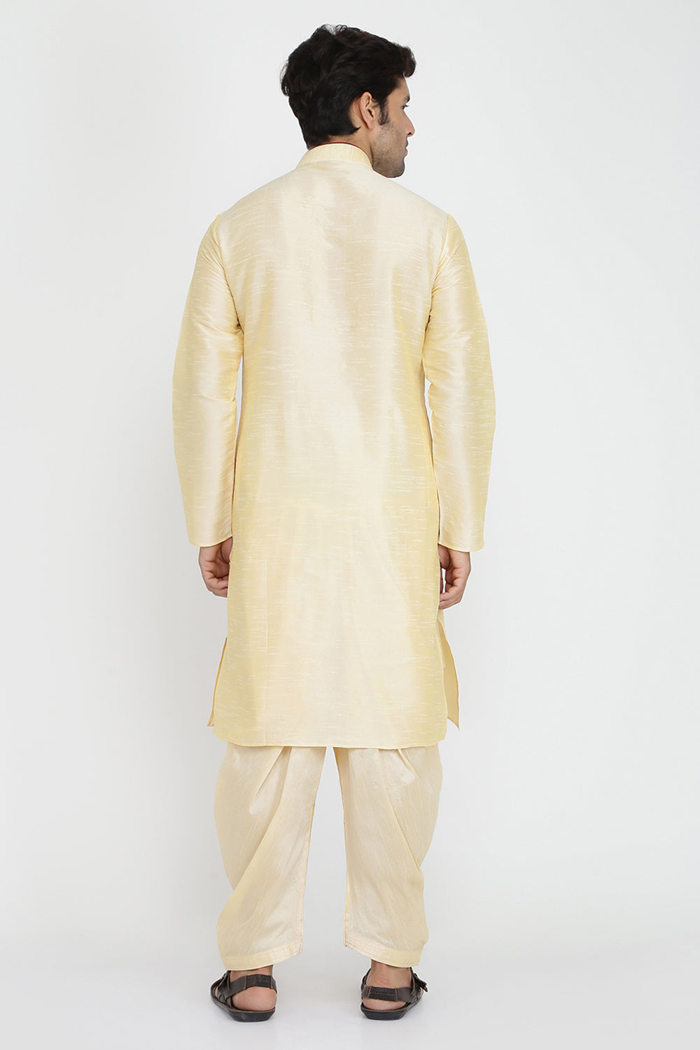 Mens Silk Kurta And Salwar Set