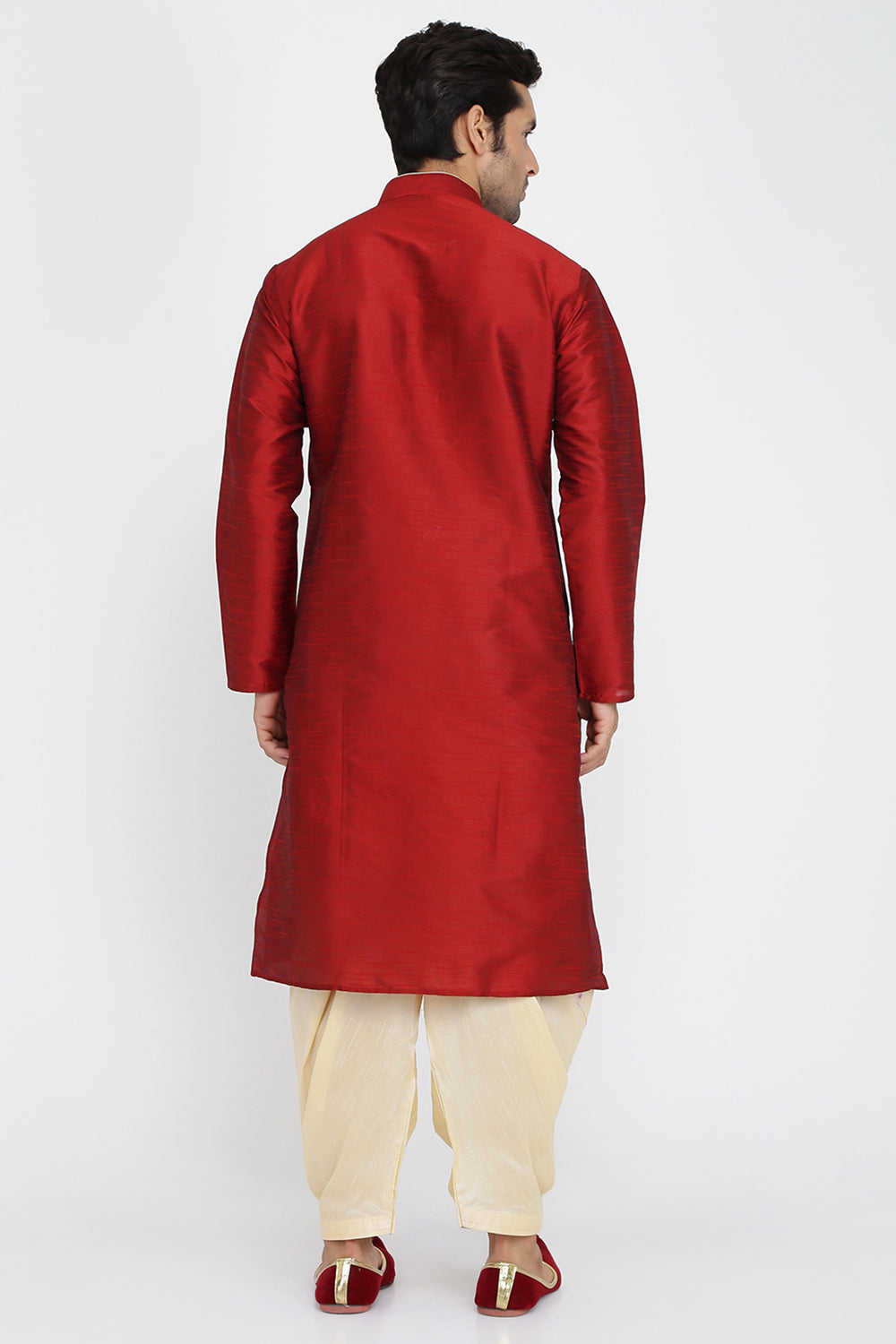 Mens Silk Kurta And Salwar Set