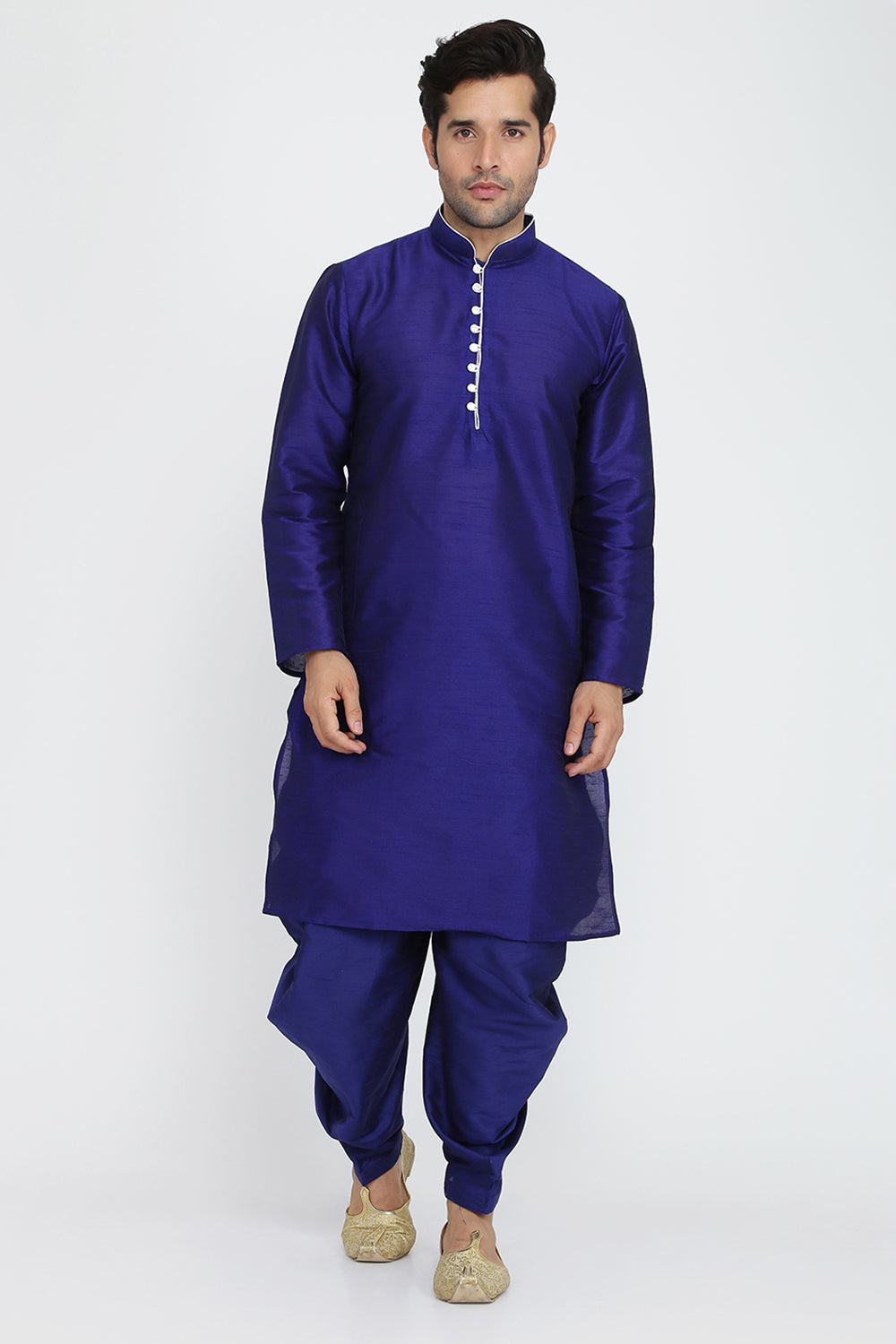 Mens Silk Kurta And Salwar Set