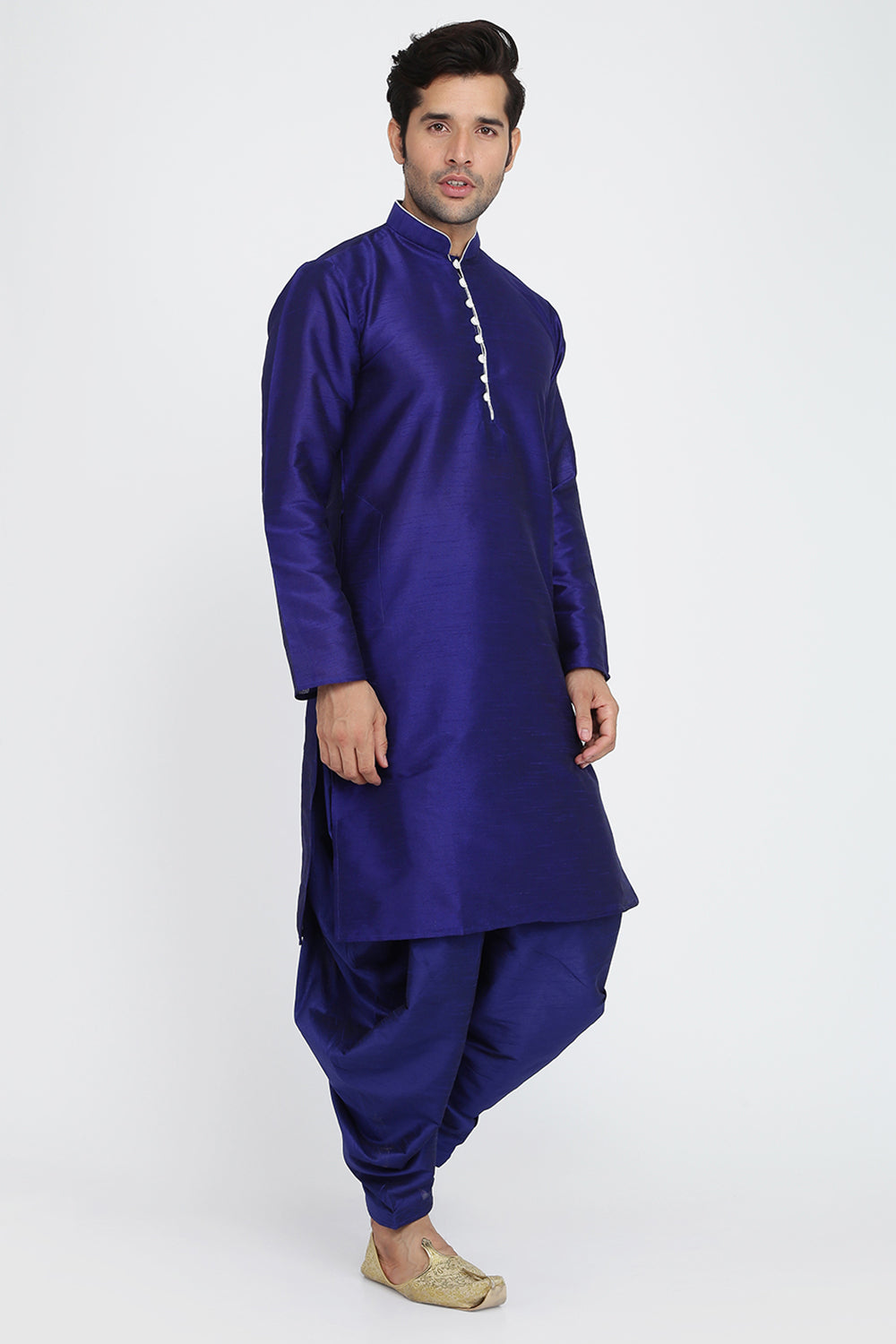 Mens Silk Kurta And Salwar Set