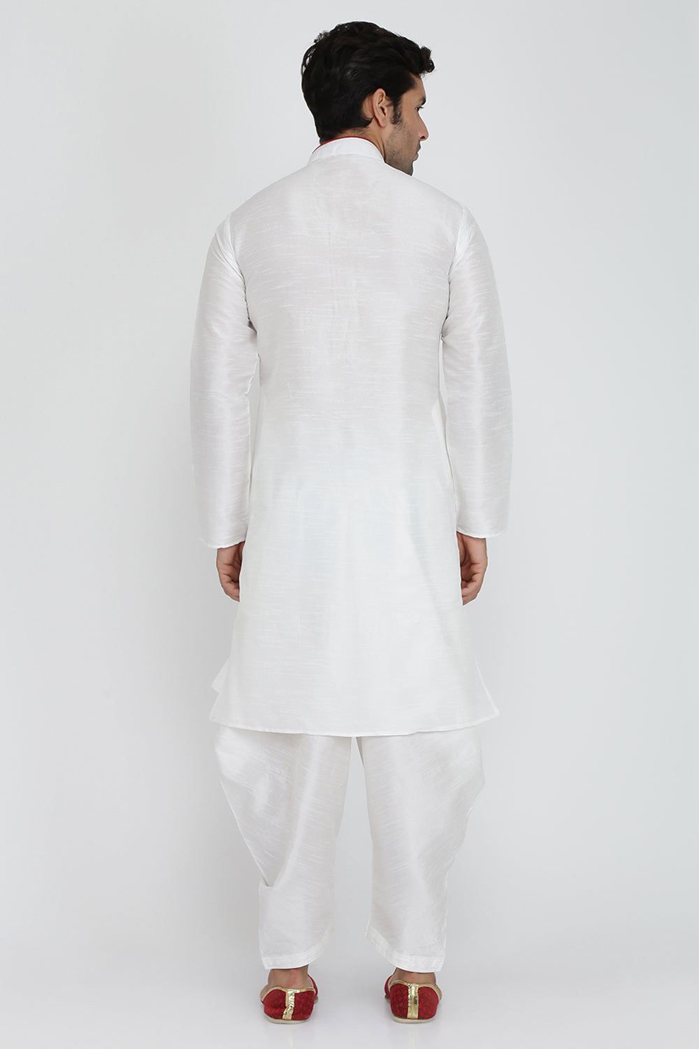 Mens Silk Kurta And Salwar Set