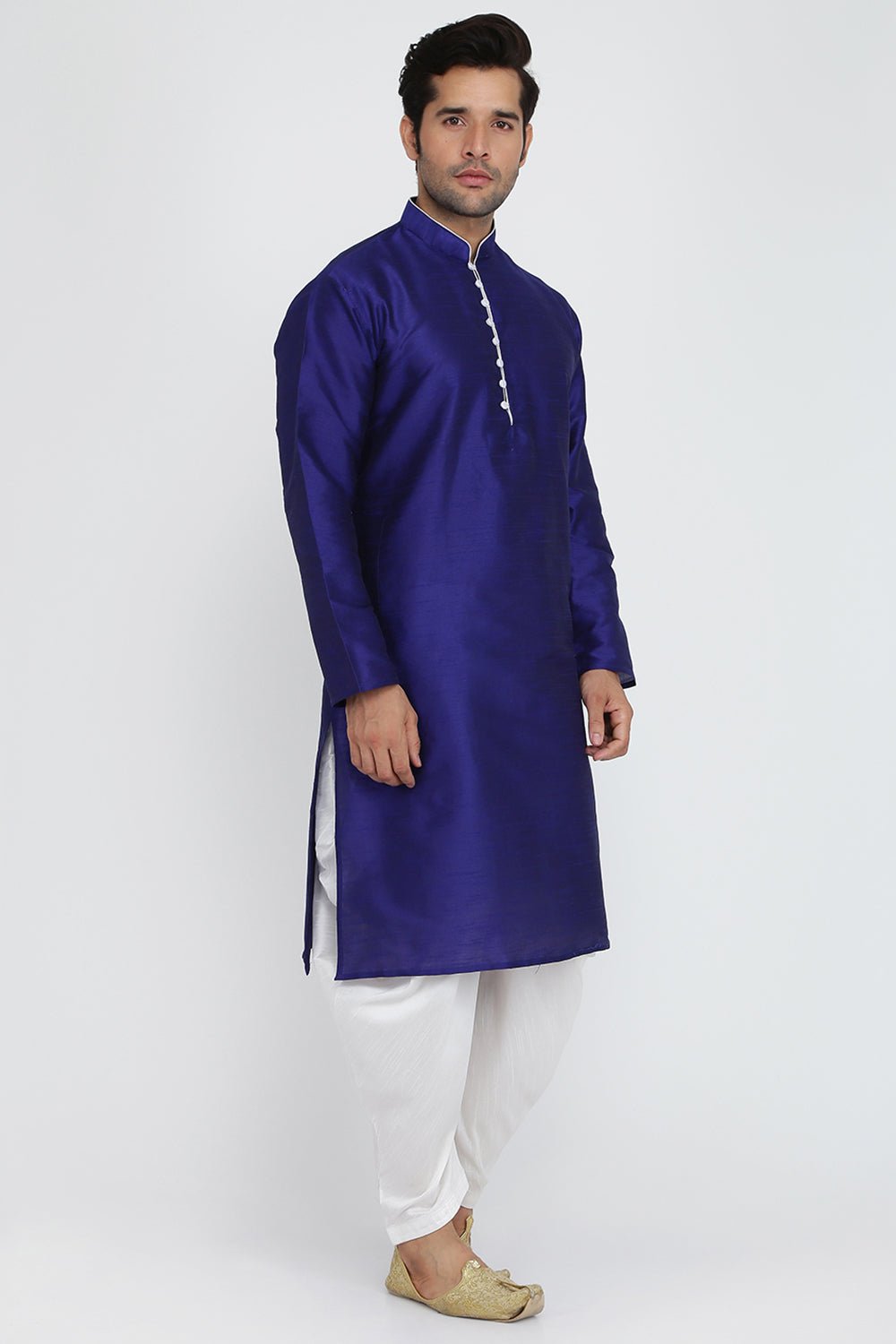 Mens Silk Kurta And Salwar Set