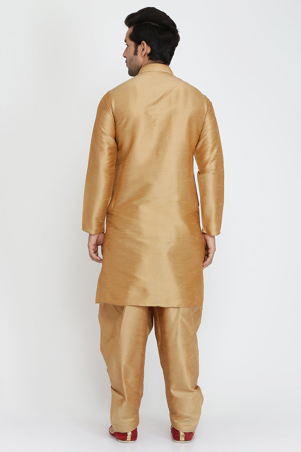 Mens Silk Kurta And Salwar Set