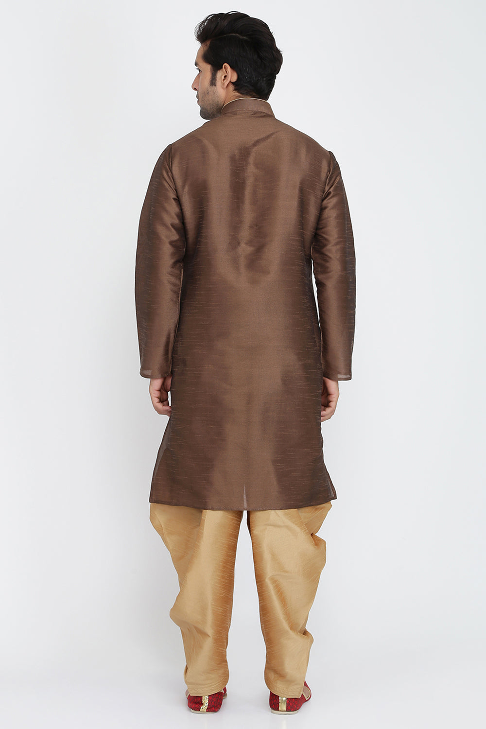 Mens Silk Kurta And Salwar Set