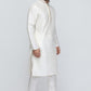 Mens Raw Silk Embroidered Kurta Pyjama Set